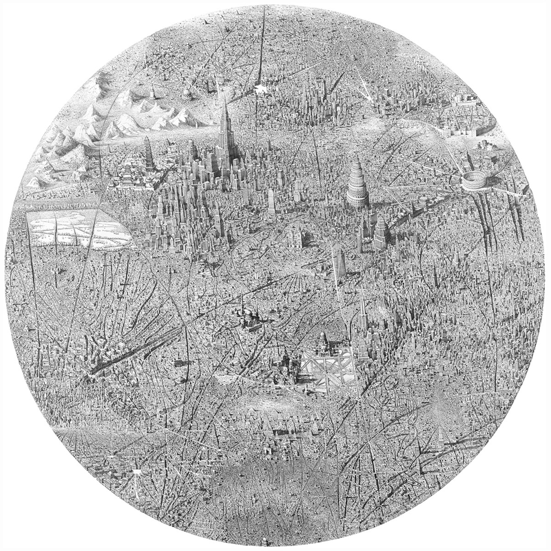 Illustration for article titled Watch An Artist Draw All The Cities